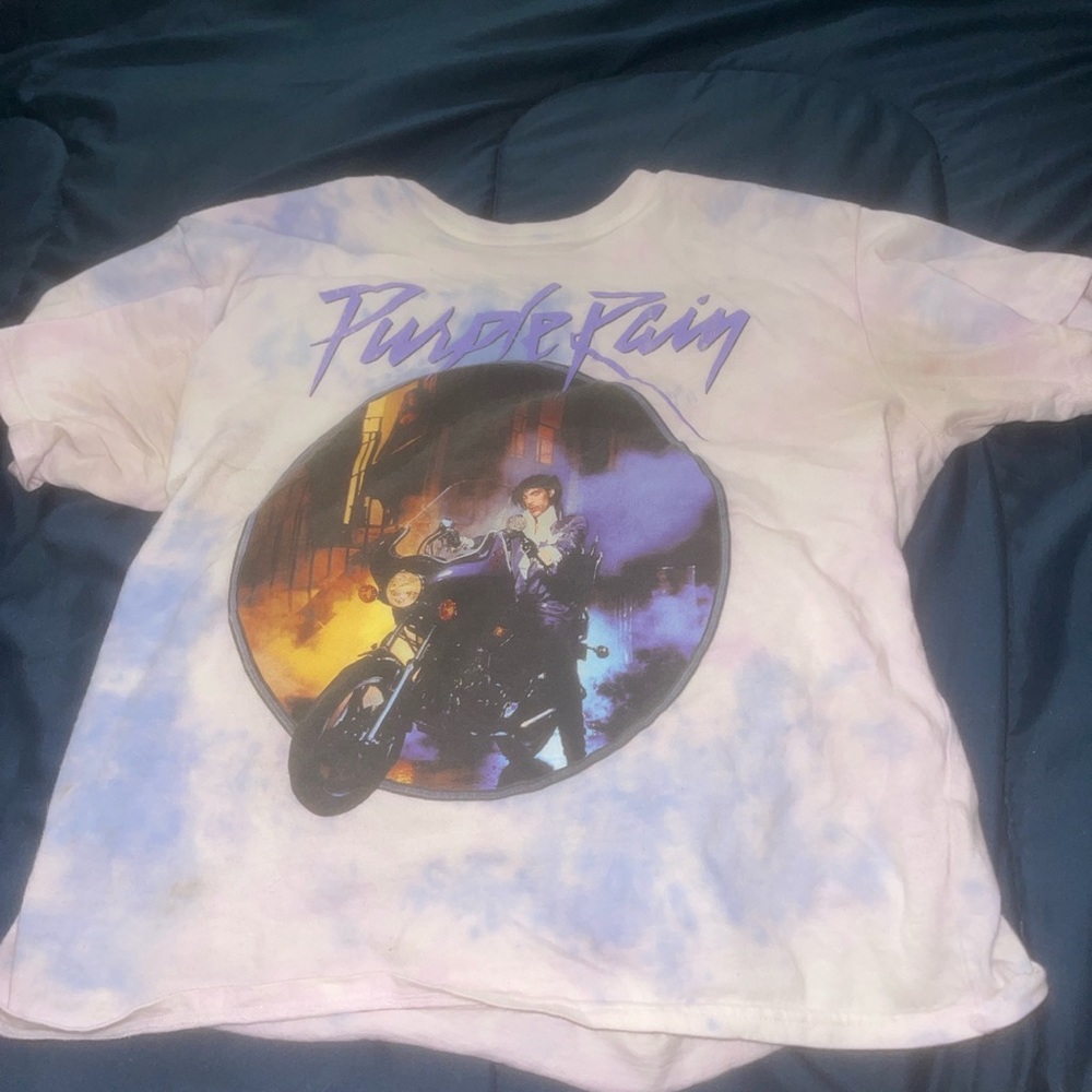 H&M white Purple Rain tee!